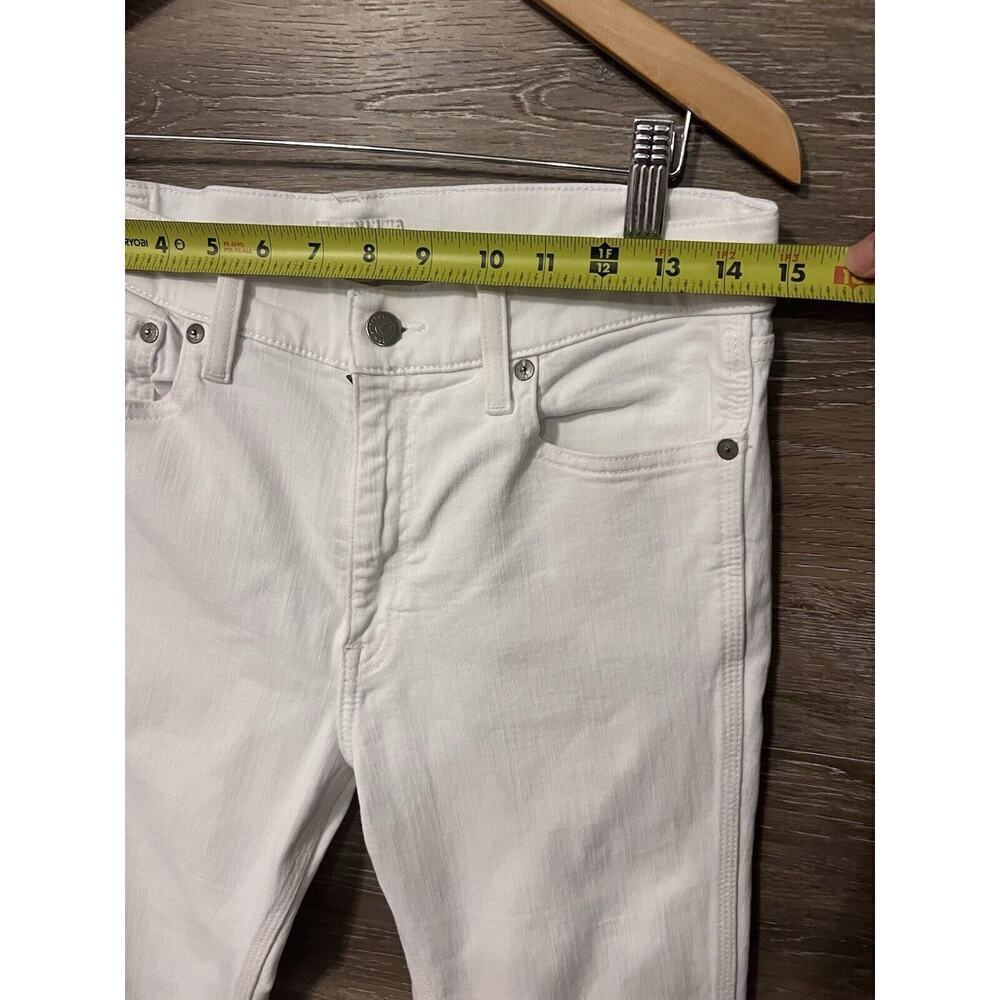 Polo Jeans Ralph Lauren Jeans Skinny Pants Womens Sz 30 White Khaki Denim - Picture 5 of 10